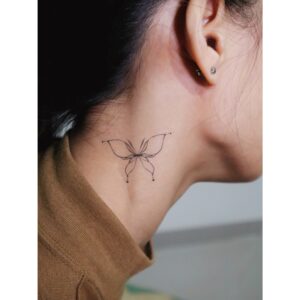 Fairy Wing Butterfly Temporary Tattoo
