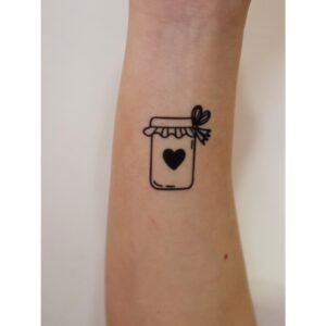 Jar of Heart Temporary Tattoo