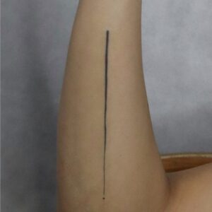 Abstract of Time Temporary Tattoo