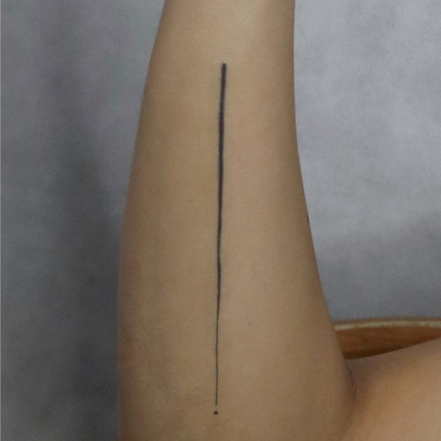 Abstract of Time Temporary Tattoo