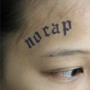 No Cap Temporary Tattoo