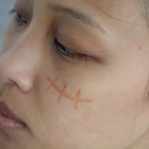 Pirate Scar Temporary Tattoo – SFX Wound Effect