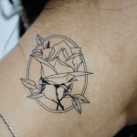 Rose Chain Outline