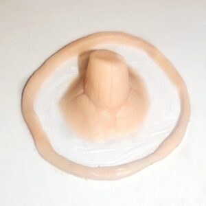 Broken Horn Silicone Prosthetic (4 x 4 x 1.8 cm) – SFX & Cosplay (7 Skin Tones)