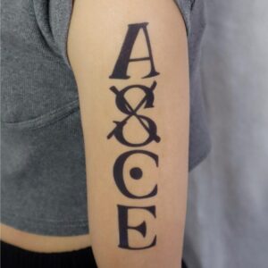 Ace Arm Temporary Tattoo โ One Piece Anime