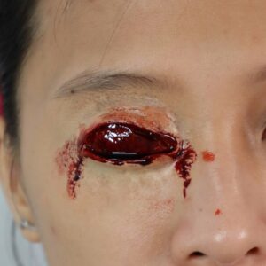 Hollow Eye Silicone Prosthetic – SFX & Cosplay (7 Skin Tones)