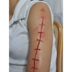 Open Incision Silicone Prosthetic – SFX & Cosplay (7 Skin Tones)