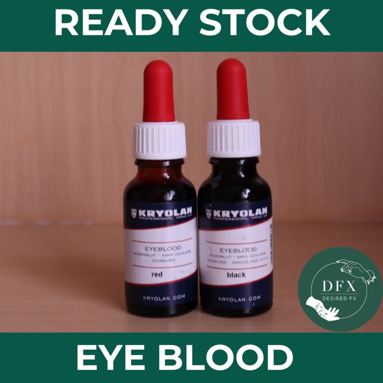 Kryolan Eye Blood - Black 20ml / 0.68 oz