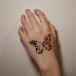 Pink Sakura Butterfly