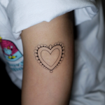 Fill-In Cute Heart Pearls