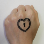 Lock And Key Heart
