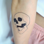 Skull Side Shadowed