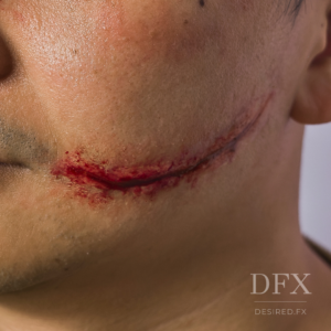 Healed Cut Scarring Silicone Prosthetic (8 x 2 cm) – SFX & Cosplay (7 Skin Tones)