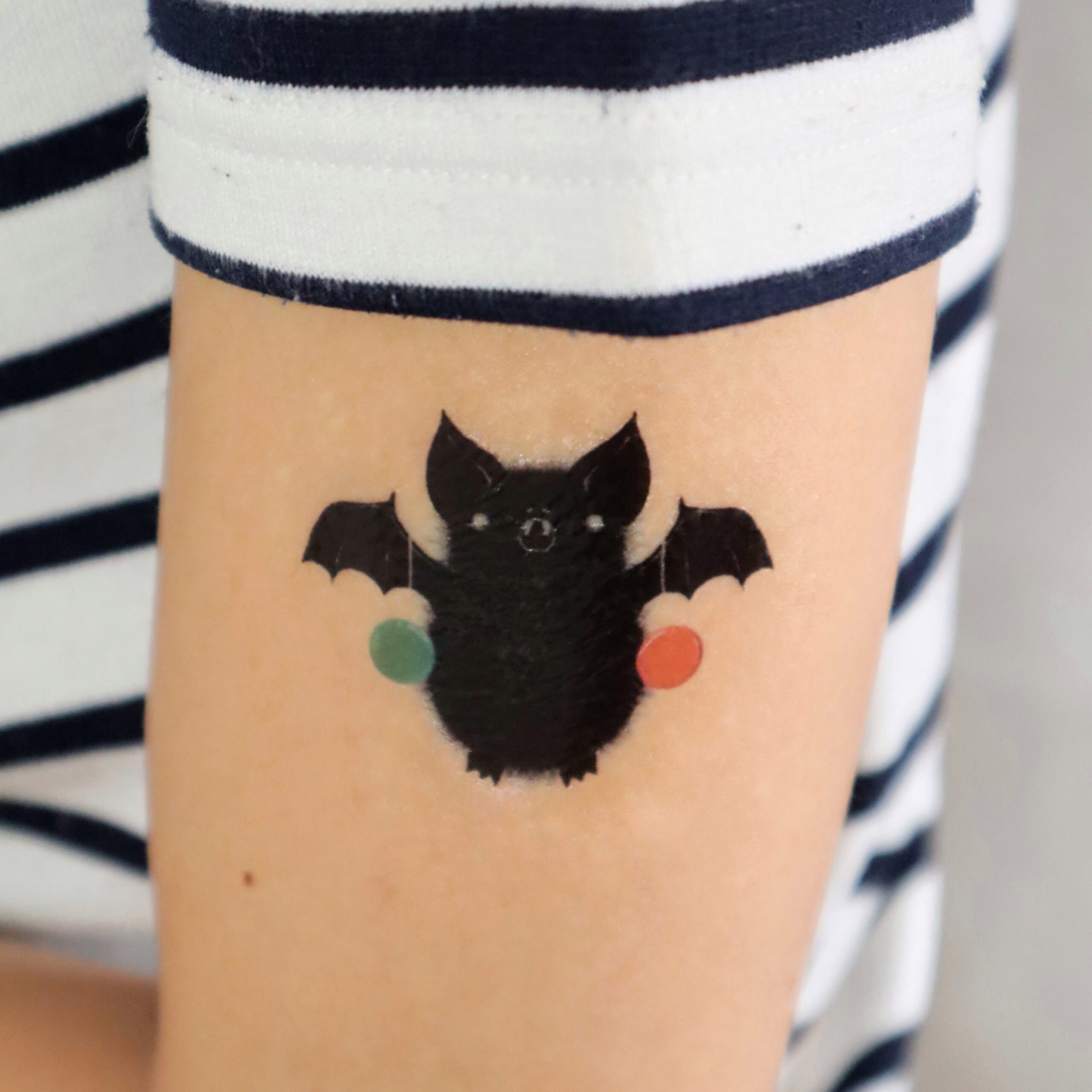 Christmas Bat Temporary Tattoo - Image 7